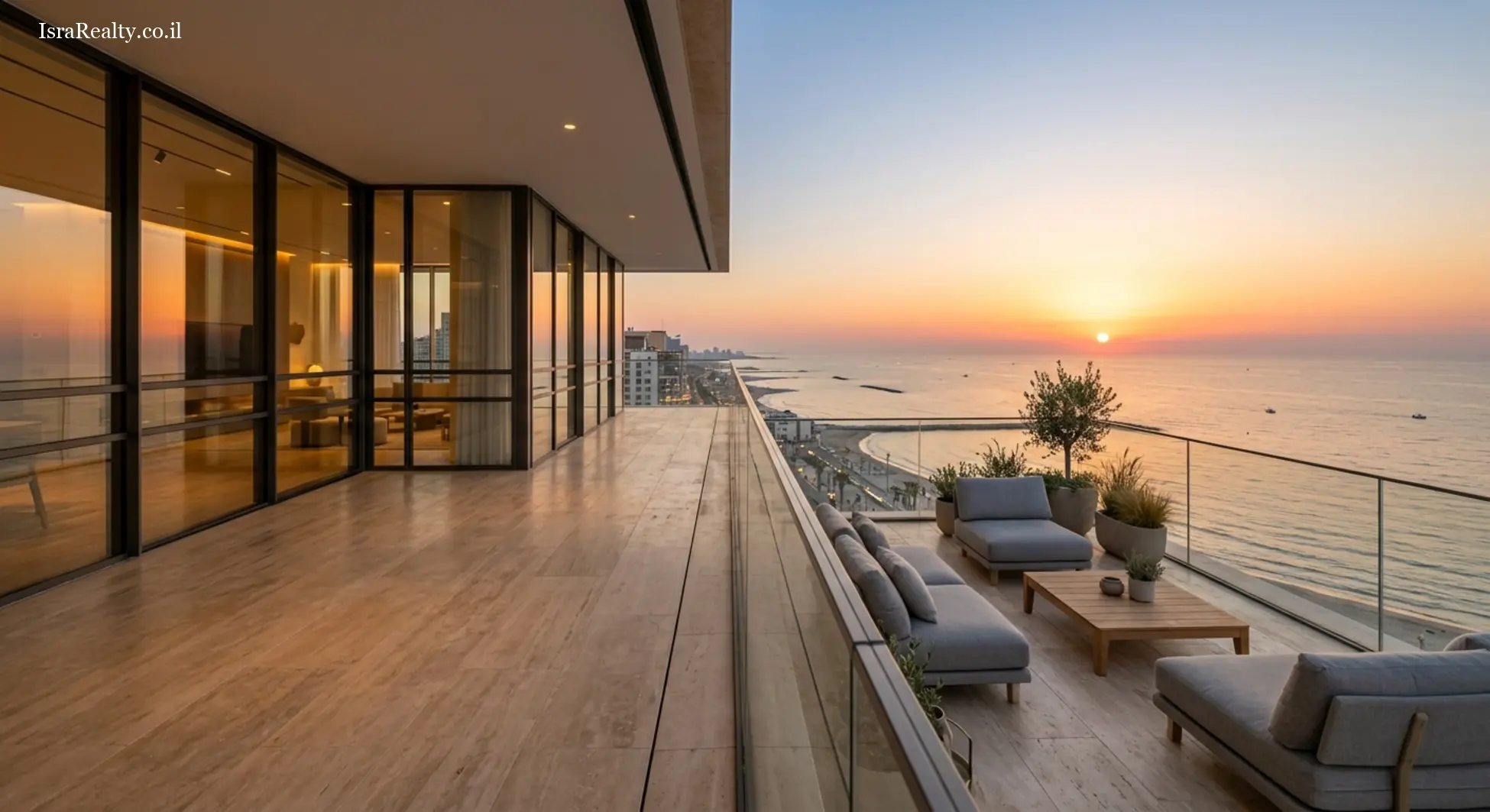 Acheter un penthouse en Israël : immobilier de luxe en bord de mer | I